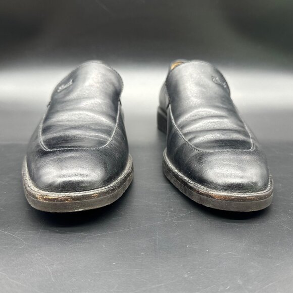 Gucci Black Slip On Loafers Mens Leather Upper Made in Italy Size 7.5D - Picture 3 of 16